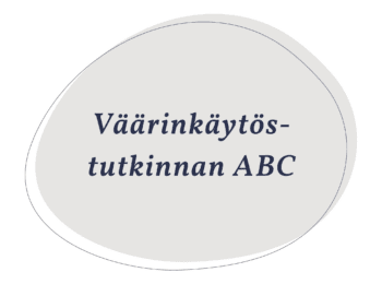 Väärinkäytöstutkinnan ABC