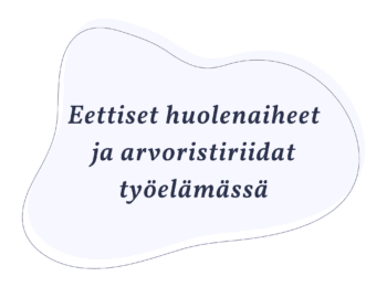 Eettiset huolenaiheet ja arvoristiriidat työelämässä